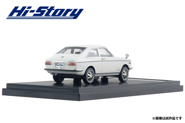 Hi-story サニークーペ1000GL 1969サンシャインホワイト1/43