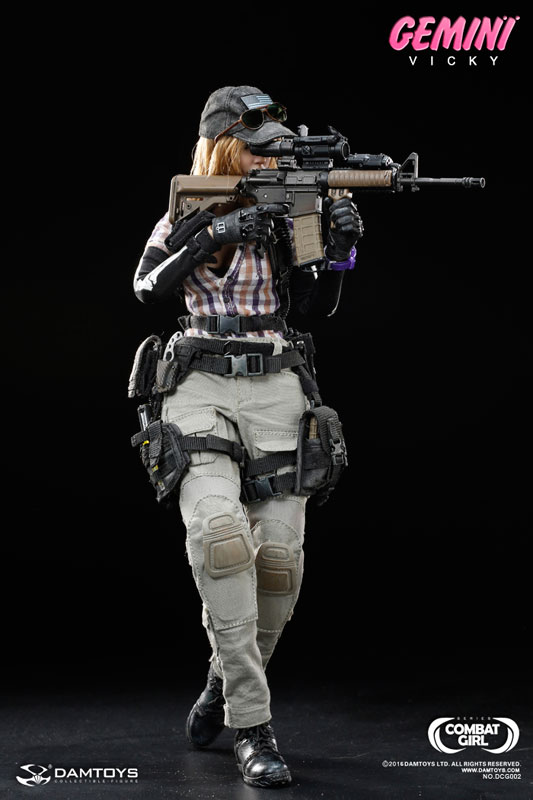 1/6 コンバット・ガール シリーズ ジェミニ ヴィッキー[DAMTOYS]【送料