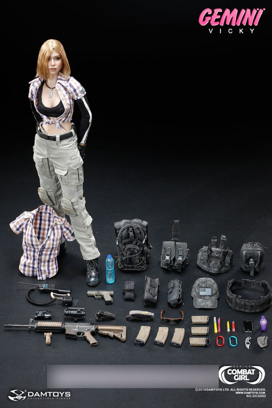 1/6 コンバット・ガール シリーズ ジェミニ ヴィッキー[DAMTOYS