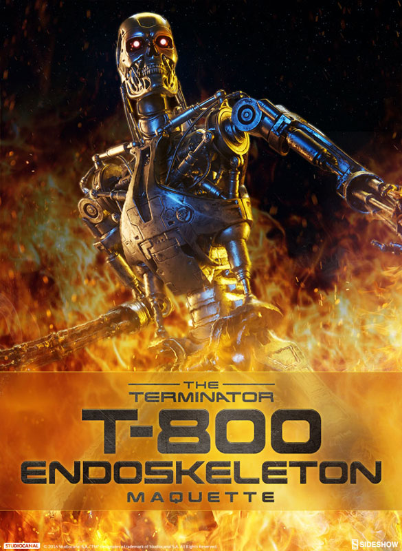 ターミネーター マケット T-800エンドスケルトン[サイドショウ