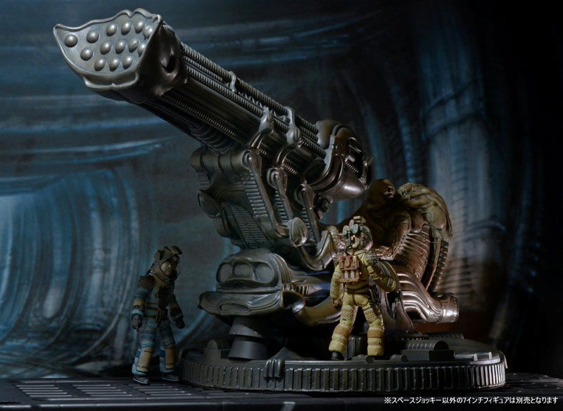 ネカ　エイリアン　ポップアップ3Dアクション スペースベース STA: Aliens: UK's 3-D Space Base Playset