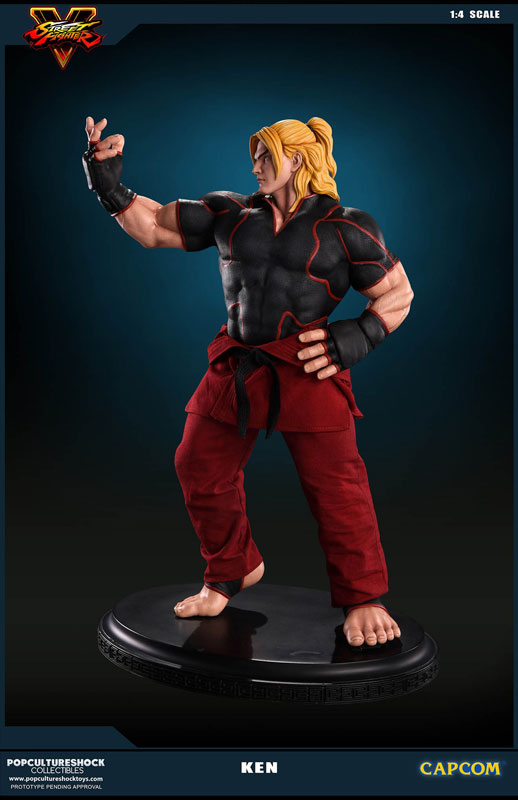 ハ*ャ様 ストリートファイターV ・ケン・マスターズ 1/6 フィギュア　CAP ハ*ャ様 ストリートファイターV ・ケン・マスターズ 1/6