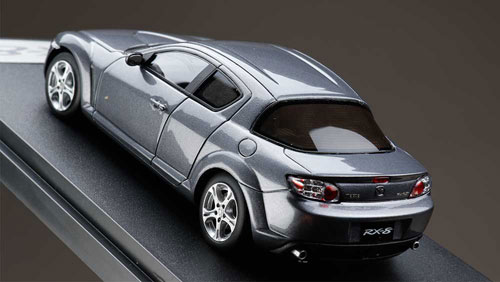 1/43 マツダ RX-8 (SE3P) チタニウムグレイメタリックII[MARK43]《在庫