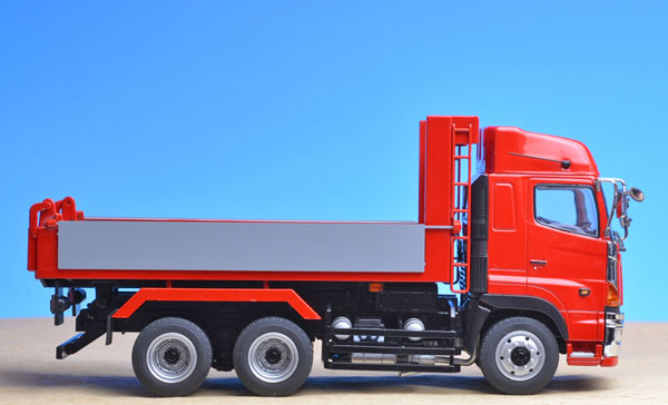 1/50 日野プロフィアFS 6×4 ダンプトラック赤 フルキャブ