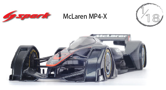 1/18 McLaren MP4-X[スパーク]《在庫切れ》
