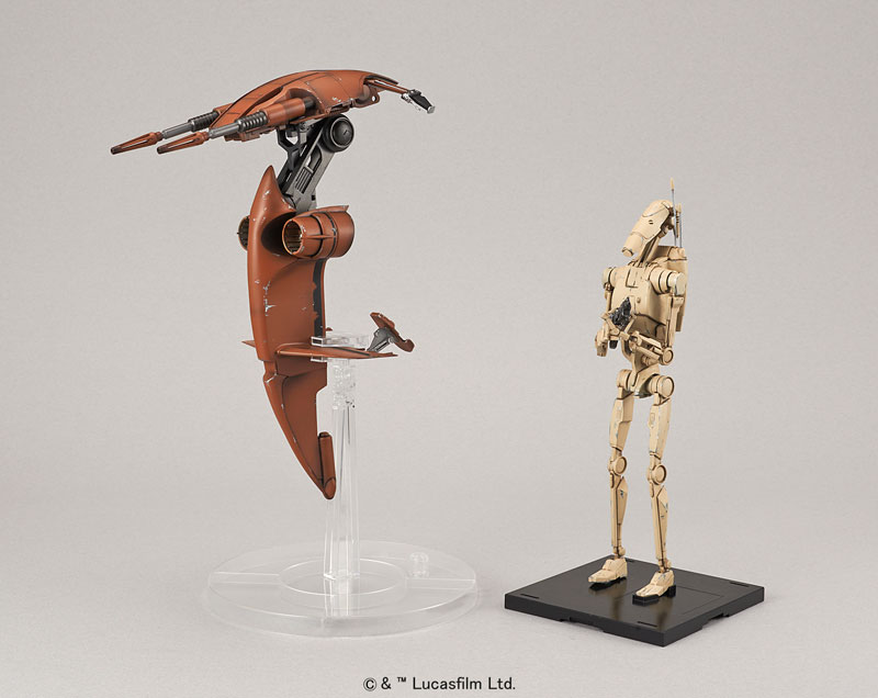 スター・ウォーズ 1/12 バトル・ドロイド ＆ スタップ