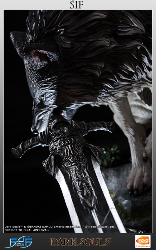 first4 ダークソウル DARK SOULS 灰色の大狼シフ スタチュー ダークソウル/ 灰色の大狼シフ スタチュー[First 4 Figures]【送料無料