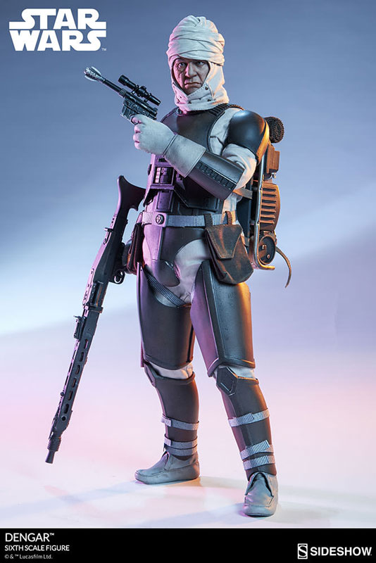 新品未開封 デンガー 1/6 フィギュア サイドショウ Dengar