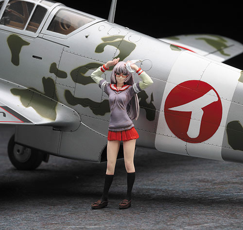 クリエイターワークスシリーズ 1/32 「紫電改のマキ」川崎 キ61三式戦闘機 飛燕 1型“飛燕のお蛍” プラモデル TOY-SCL2-66239_02.jpg