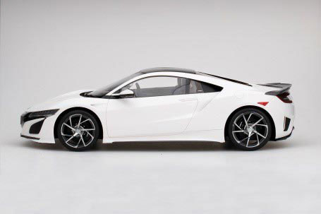 ホンダ NSX 2017 130R ホワイト TopSpeed New Acura/Honda NSX 2017 130R White