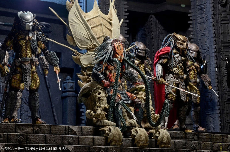 NECA プレデター クランリーダー フィギュア ASTRO ZOMBIES | NECA PREDATORS 7インチアクションフィギュア