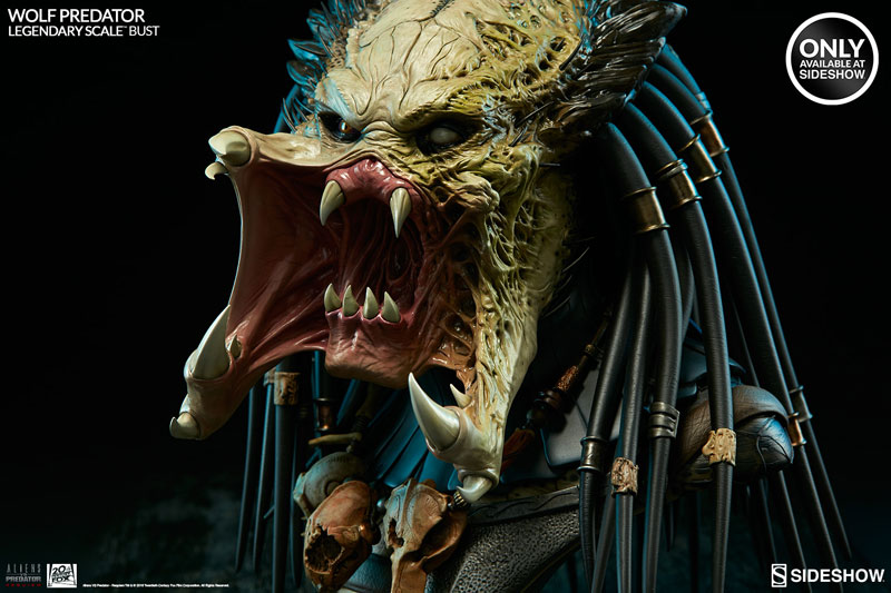 AVP2』 レジェンダリー・スケール・バスト ウルフ・プレデター