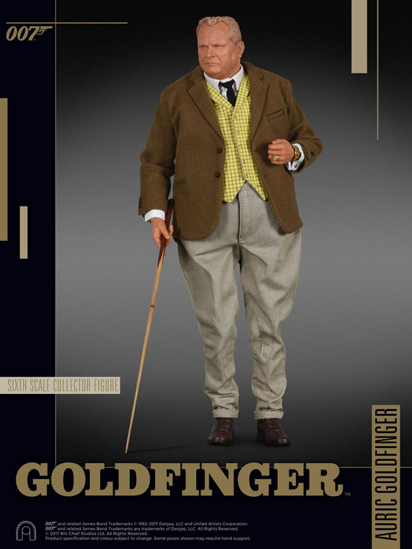 007 ゴールドフィンガー 1/6スケールフィギュア オーリック