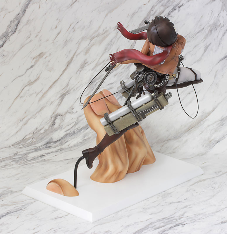中古】(本体A/箱B)進撃の巨人 ミカサ・アッカーマン 1/7 完成品