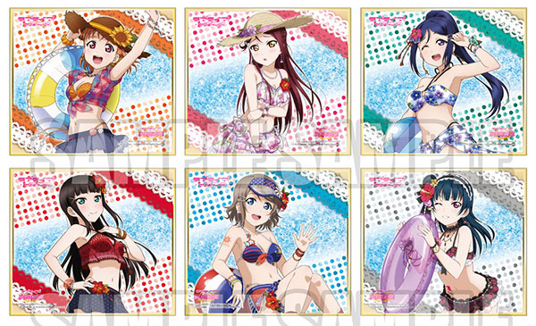 ラブライブ！サンシャイン！！ トレーディングミニ色紙Ver.5 12個入り