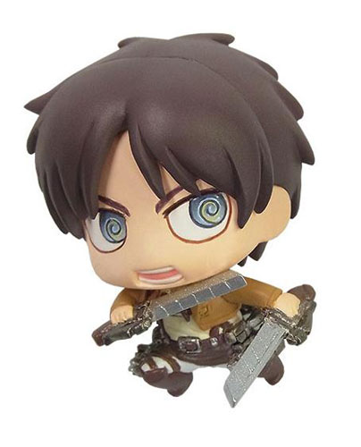 （レア）進撃の巨人　カラコレ　４種セット カラコレ 進撃の巨人 第2弾 8個セット (フィギュア) - ホビー