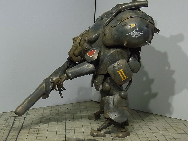1/20 MK44　ブラックナイト　マシーネンクリーガー　ロボットバトル ロボットバトルV（ファイブ）宇宙用重装甲戦闘服 MK44G型 ゴースト