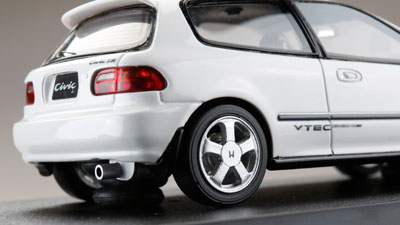 MARK43 ホンダ シビック SIR Ⅱ (EG6) MARK43 1/43 ホンダ シビック (EF9) SiR II ホワイト