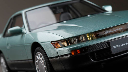 1/43 MARK43 日産シルビア K's S13 ライムグリーン ツートーン