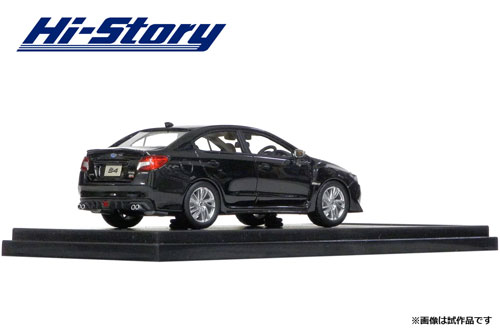 ミニカー　1/43 SUBARU WRX S4 2.0GT-S EyeSight 2014(クリスタルブラック・シリカ) [HS183BK] 1/43 SUBARU WRX S4 2.0GT-S EyeSight (2014) クリスタル