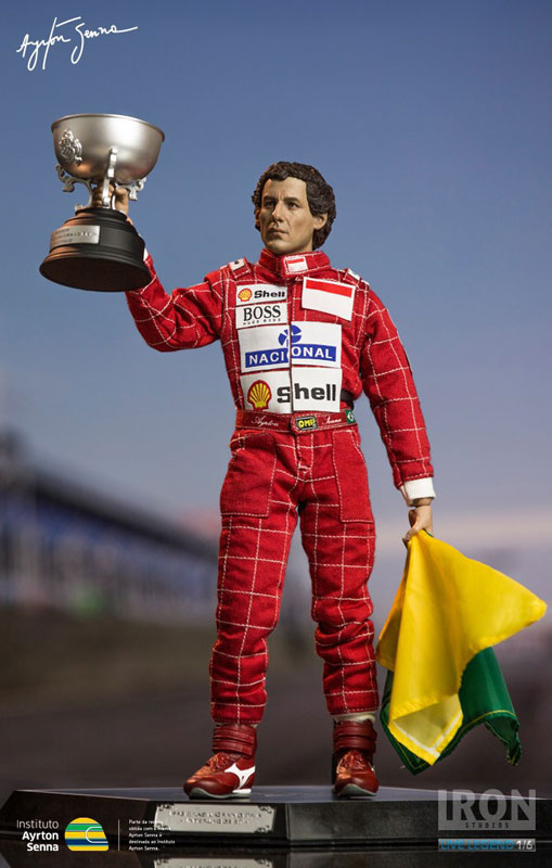 アイルトン・セナ 1993 ブラジルGP 1/6 ライブレジェンド アクション