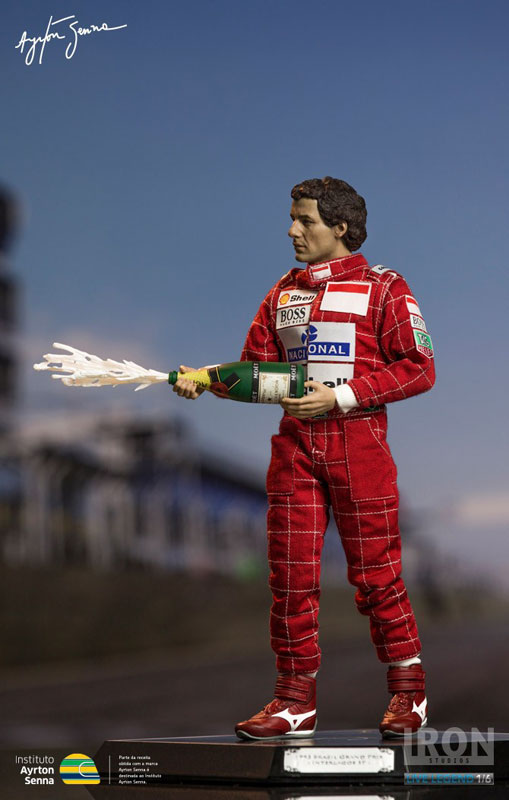 アイルトン・セナ 1993 ブラジルGP 1/6 ライブレジェンド アクションフィギュア[アイアン・スタジオ]【送料無料】《在庫切れ》