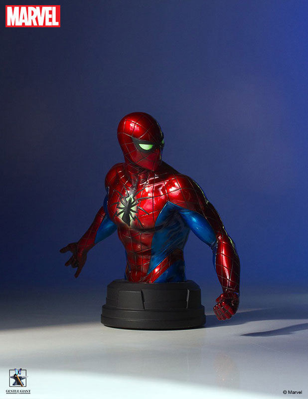 ダイヤモンドセレクト / ジェントルジャイアント　スパイダーマン　ミニバスト マーベル・コミック』 ミニバスト スパイダーマン(オールニュー