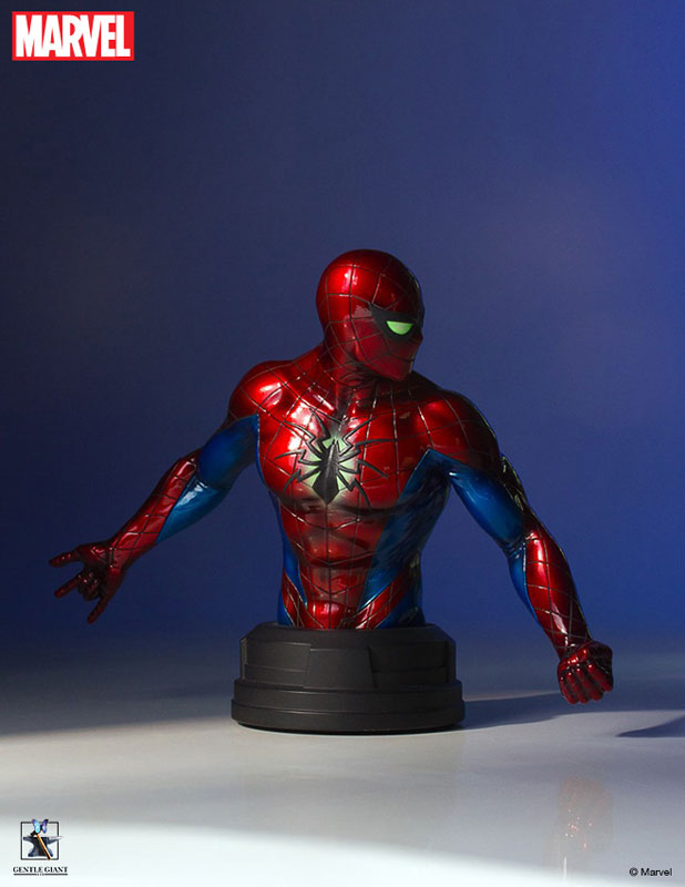 ダイヤモンドセレクト / ジェントルジャイアント　スパイダーマン　ミニバスト マーベル・コミック』 ミニバスト スパイダーマン(オールニュー