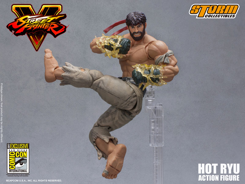 ストームコレクティブルズフィギュア　リュウ　コミコン限定版 限定販売】1/10 ストリートファイターV アクションフィギュア