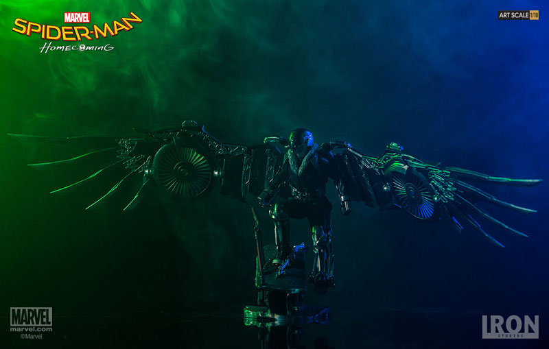 アイアンスタジオ　スパイダーマン　ホームカミング　ヴァルチャー　スタチュー 歴代スパイダーマン3人が1/10スケールのスタチューで完成！アイアン