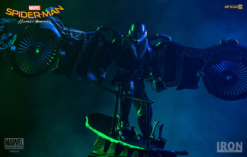 アイアンスタジオ　スパイダーマン　ホームカミング　ヴァルチャー　スタチュー 歴代スパイダーマン3人が1/10スケールのスタチューで完成！アイアン