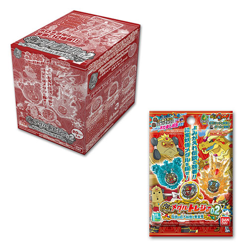 妖怪ウォッチ 妖怪メダルトレジャー02 伝説の巨人妖怪と黄金竜 20個