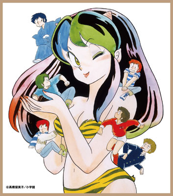 紙製品(キャラクター)　全12種セット 「高橋留美子 ミニ色紙コレクション」 高橋留美子 ミニ色紙コレクション 12個入りBOX[ムービック