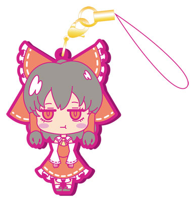 東方Project ラバーストラップコレクション「むすっこ。」 6個