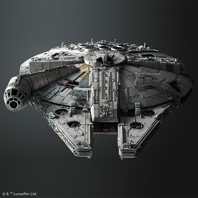 スター・ウォーズ 1/144 ミレニアム・ファルコン プラモデル