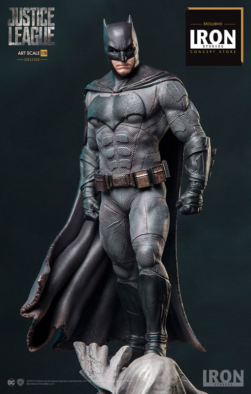 新品 アイアンスタジオ バットマン ジャスティスリーグ 1/10 スタチュー DC』【アイアン・スタジオ スタチュー】「デラックス・アート