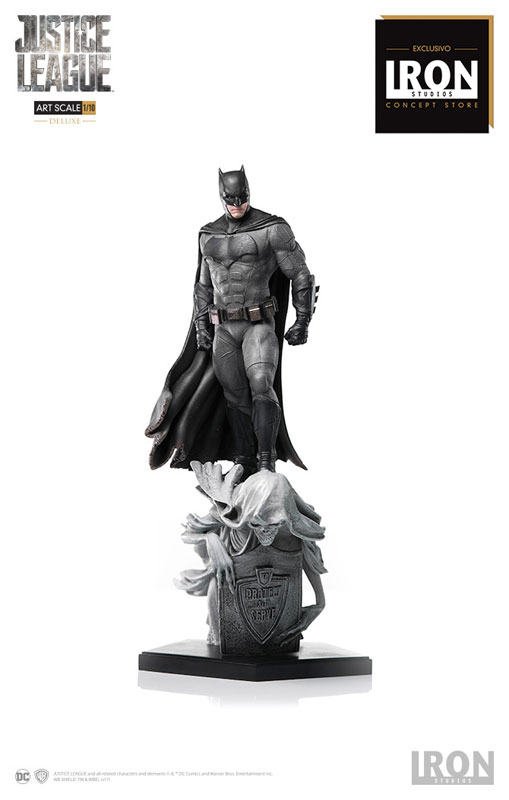 新品 アイアンスタジオ バットマン ジャスティスリーグ 1/10 スタチュー ジャスティス・リーグ/ バットマン デラックス 1/10 アート