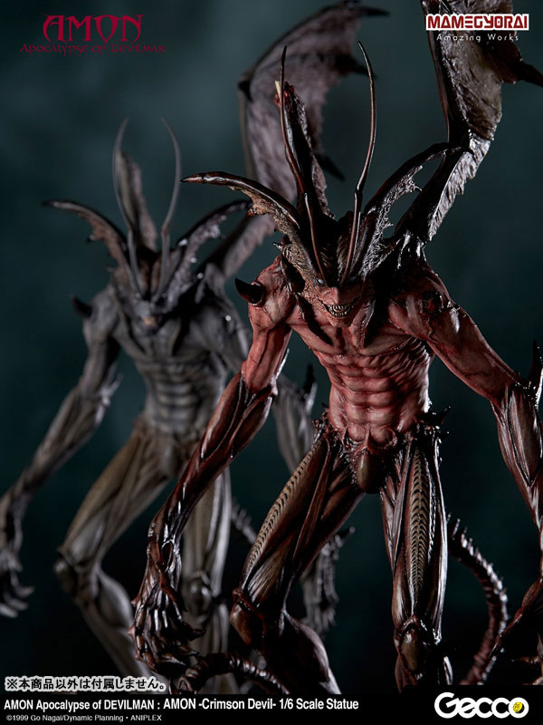 美品　gecco アモン　デビルマン ゲッコー Amon: Apocalypse of Devilman, AMON 1/6 Scale Statue | Gecco