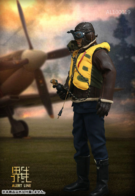 GBイギリス軍/英軍＊RAF/空軍＊銀製パイロットカフスボタン（実物
