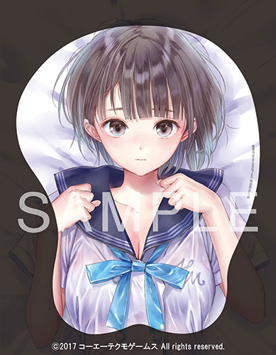 等身大マウスパッド 白井日菜子 (BLUE REFLECTION) 制服 Ver.