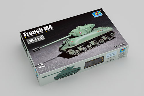 1/72 フランス軍 M4中戦車 ルヴァロリゼ プラモデル