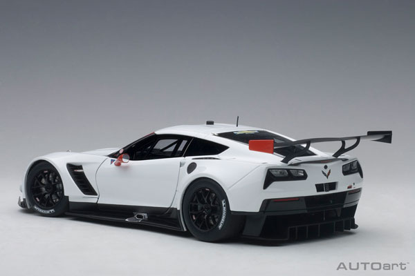 1/18 シボレー コルベット C7.R ホワイト[オートアート]【送料無料