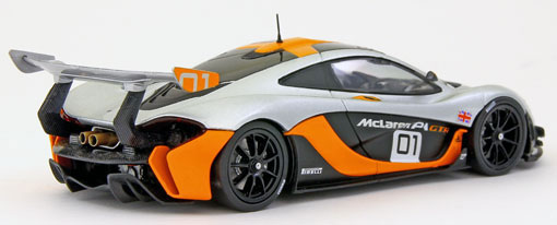 1/43 マクラーレン P1 GTR ぺブルビーチ カリフォルニア 2014(シルバー/ブラック)[ALMOST REAL]《在庫切れ》