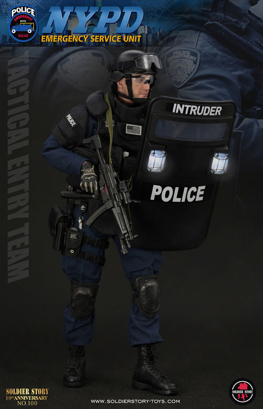1/6 NYPD ESU(ニューヨーク市警察 特殊部隊) タクティカル エントリー