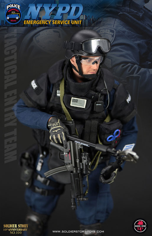Soldier Story 1/6 NYPD ESU ニューヨーク市警察 緊急出動部隊 K