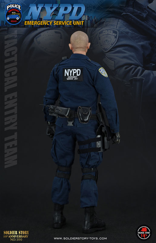人気を誇る 1/6 NYPD タクティカル 特殊部隊) ESU(ニューヨーク市警察 個人装備