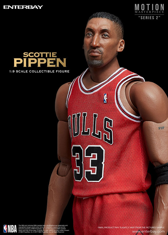 NBA エンターベイ1/6 フィギュア　スコッティピッペン 1/9 モーションマスターピース コレクティブル フィギュア/ NBA