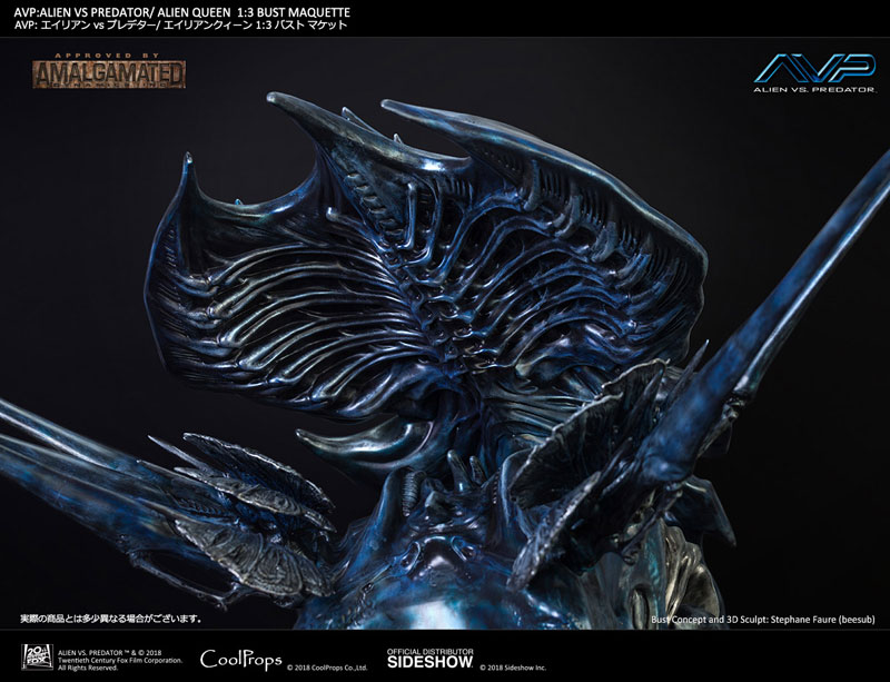 AVP： エイリアン vs プレデター/ エイリアンクィーン 1：3 バスト
