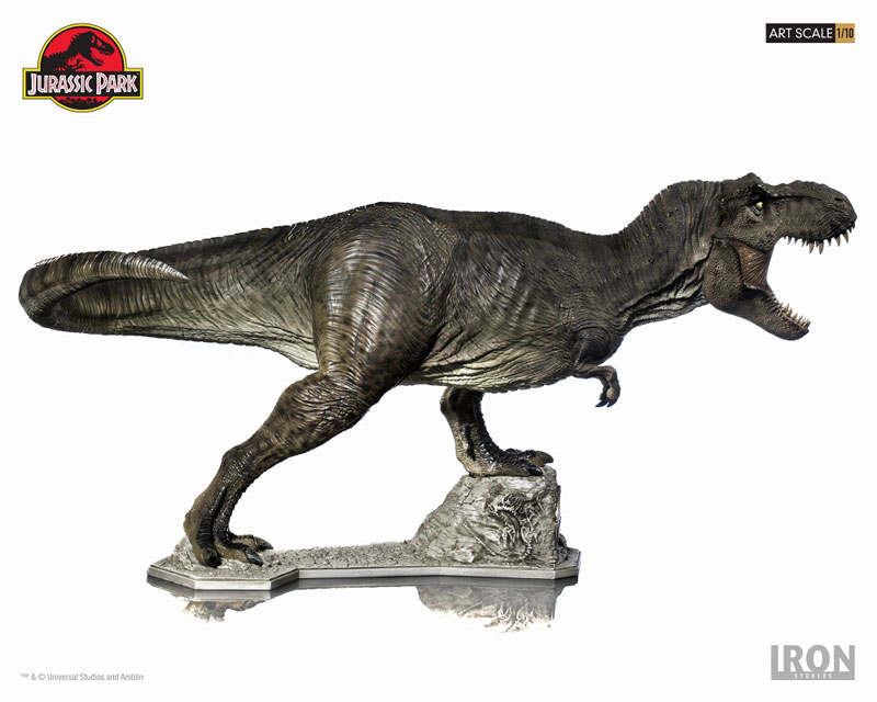 ジュラシック・パーク/ T-REX ティラノサウルス 1/10 アート ジュラシック・パーク/ T-REX ティラノサウルス 1/10 アート