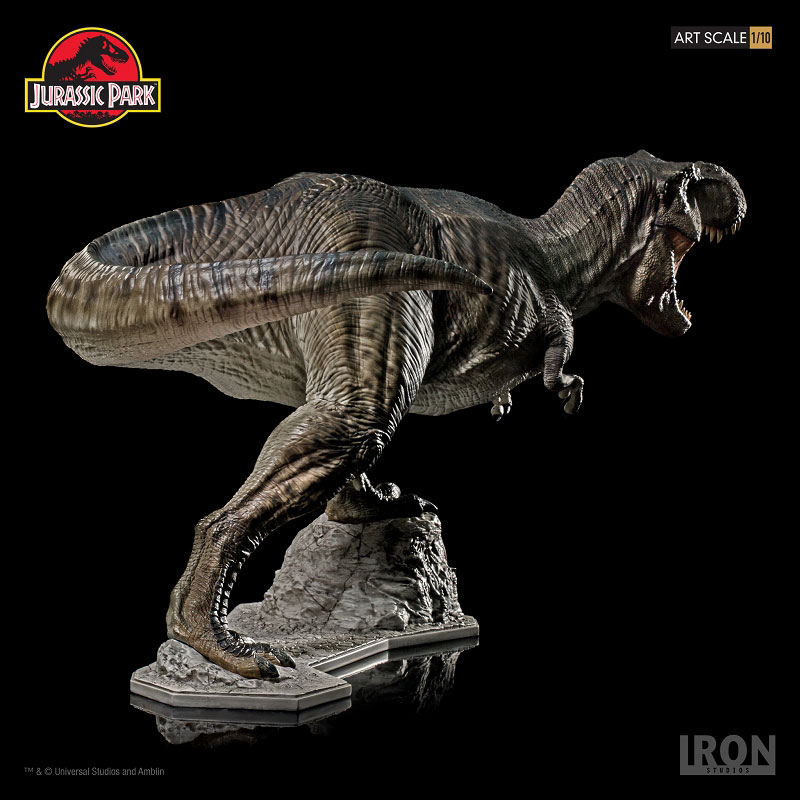 ジュラシック・パーク/ T-REX ティラノサウルス 1/10 アート